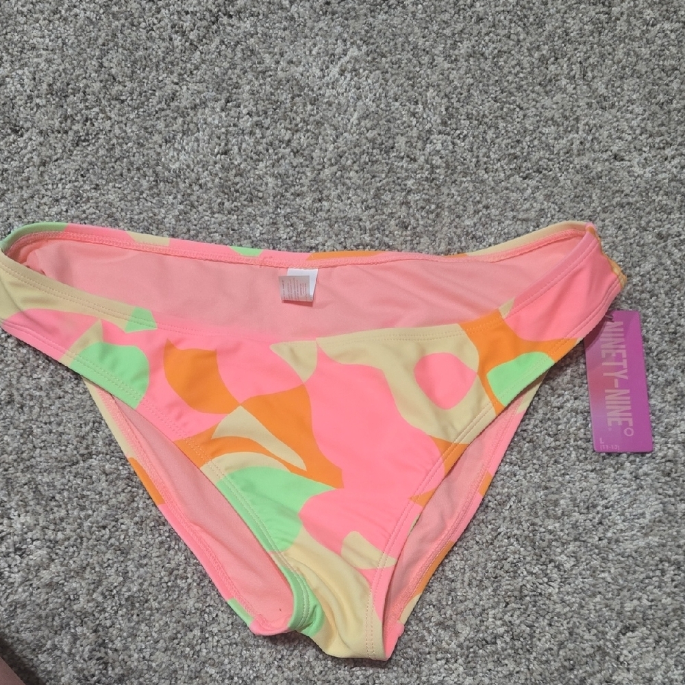 Ninety-Nine Vibrant Bikini Bottom Jr Soze Large 11-13